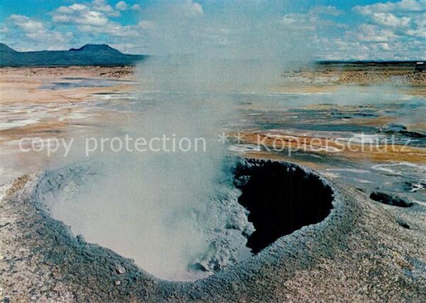 Geysire Vulcans Geysers Vulkane Namafjall Myvatns