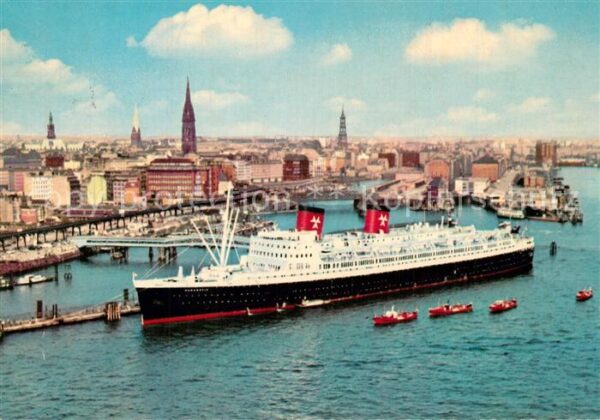 Dampfer Oceanliner Hanseatic Hamburg