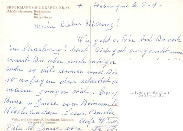 Sulzemoos-Huber H. Rotkehlchen Verlag-Bruckmann-Nr. 78 – Bild 2