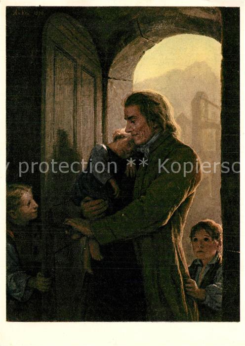 Anker Albert Pestalozzi und die Waisenkinder in Stan