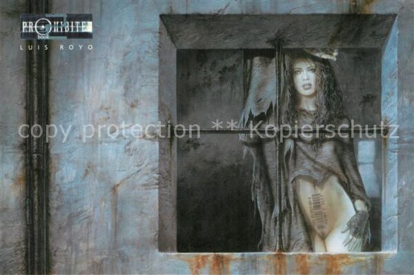 Werbung Reklame Prohibited book Luis Royo Heavy Metal