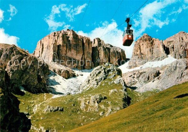 Seilbahn Funivia Passo Pordoi