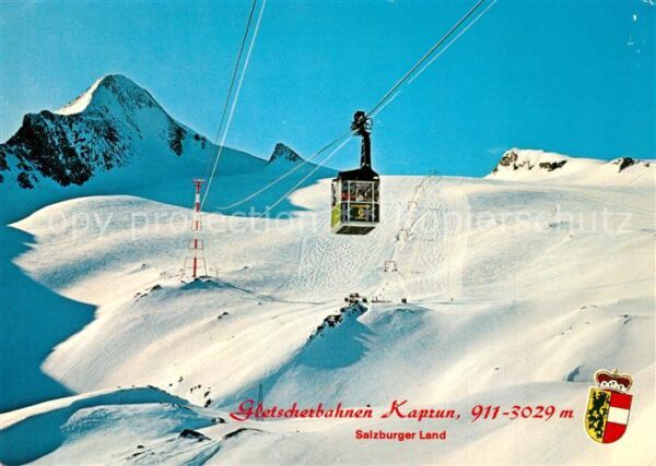 Seilbahn Gletscherbahnen Kaprun Kitzsteinhorn Sc