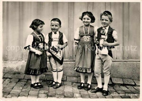 Trachten Schweiz Appenzell Kinder