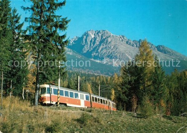 Eisenbahn Jesen vo Vysokych Tatrach
