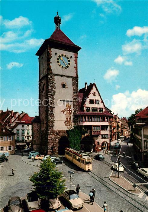 Strassenbahn Freiburg im Breisgau Schwabentor