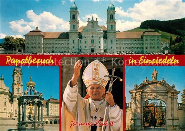 Papst Johannes Paul II Einsiedeln