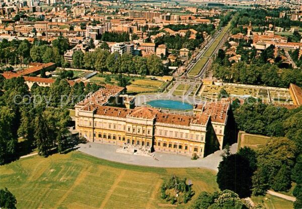 Monza Fliegeraufnahme Villa Royale