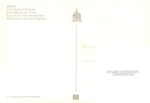 Monza Fliegeraufnahme Villa Royale – Bild 2