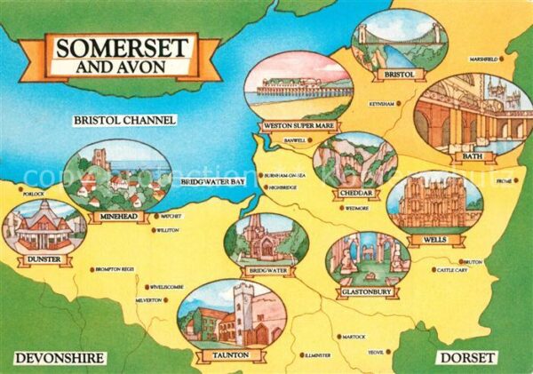 Somerset Stadtpanorama