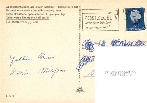 Schoonoord Openluchtmuseum De Zeven Marken – Bild 2