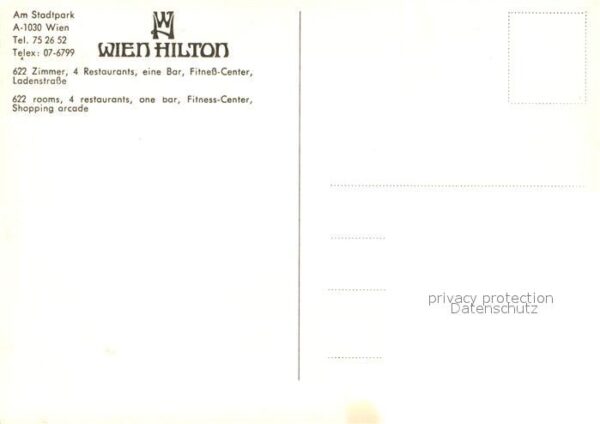 Wien Am Stadtpark Hotel Hilton – Bild 2