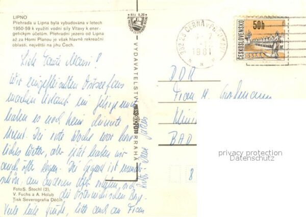 Lipno Hotel Schiffanlegestelle Stauwehr Panor – Bild 2