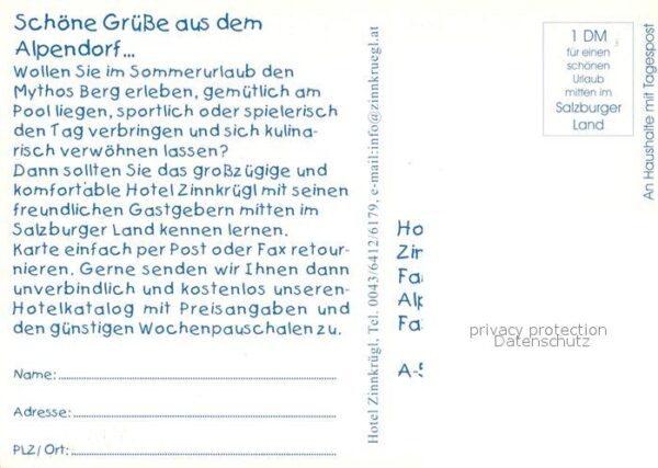 Alpendorf St Johann Hotel Zinnkrügl – Bild 2