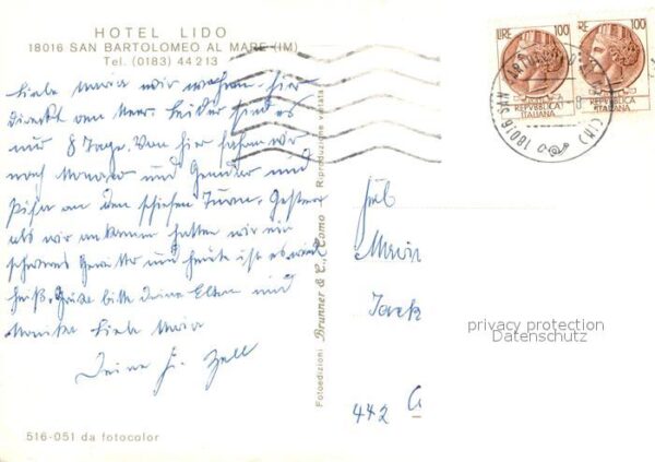 San Bartolomeo al Mare Hotel Lido – Bild 2