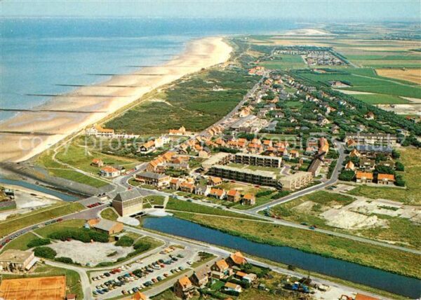 Cadzand Fliegeraufnahme