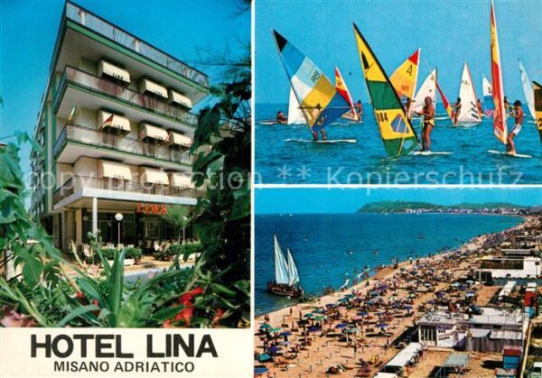 Misano Adriatico Hotel Lina Strand Surfer