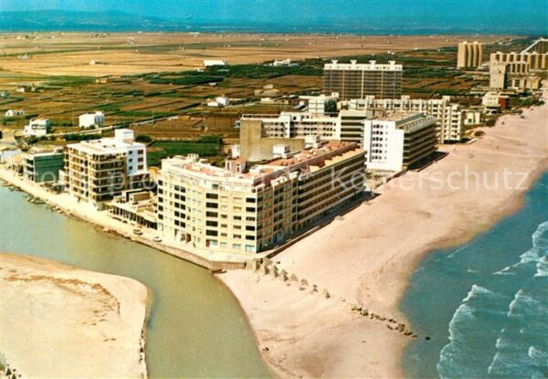 Valencia Valenciana Fliegeraufnahme Perellonet