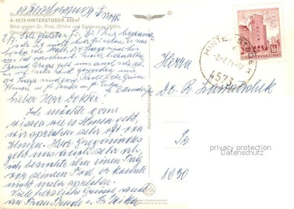 Hinterstoder Loigistal Fliegeraufnahme – Bild 2