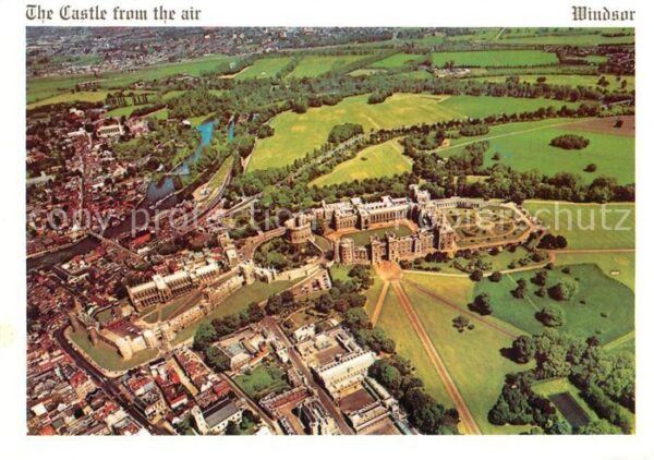 Windsor Castle Fliegeraufnahme