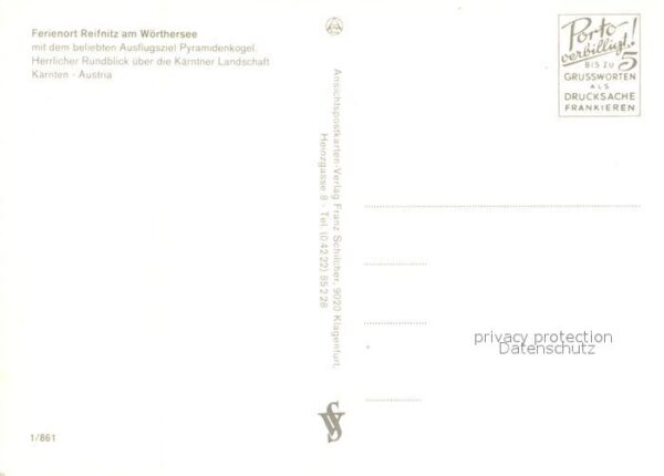 Reifnitz Woerthersee Fliegeraufnahme – Bild 2