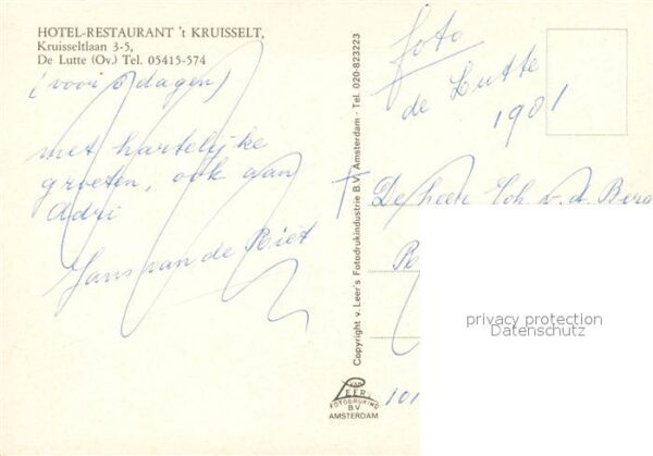 De Lutte Hotel Restaurant Kruisselt – Bild 2