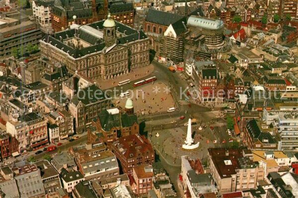 Amsterdam Niederlande Fliegeraufnahme