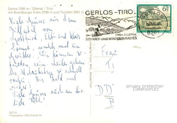 Gerlos Fliegeraufnahme – Bild 2