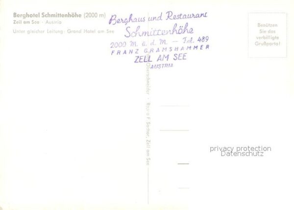 Zell See Berghotel Schmittenhöhe – Bild 2