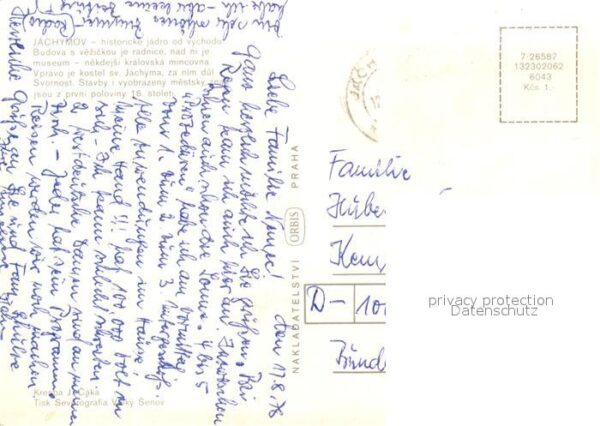 Jachymov Stadtpanorama Chronik – Bild 2
