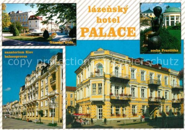 Franzensbad Tschechien Lazensky Hotel Palace