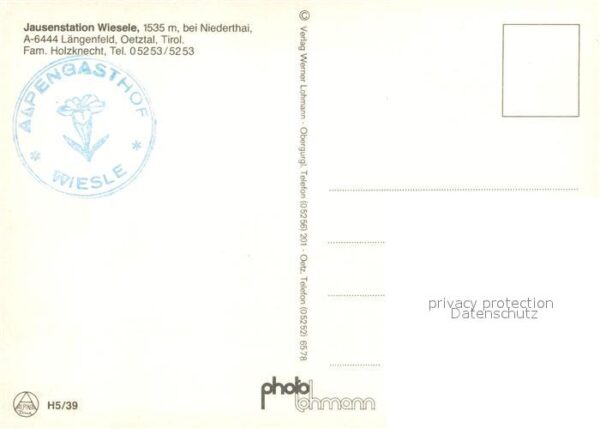 Laengenfeld Oetztal Jausenstation Wiesele – Bild 2