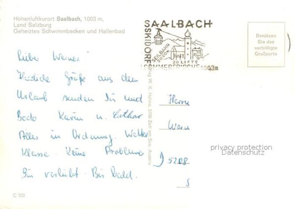 Saalbach-Hinterglemm Schwimmbecken Hallenbad – Bild 2