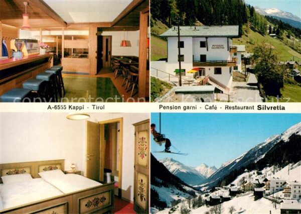Kappl Tirol Pension garni Cafe Restaurant Silvretta