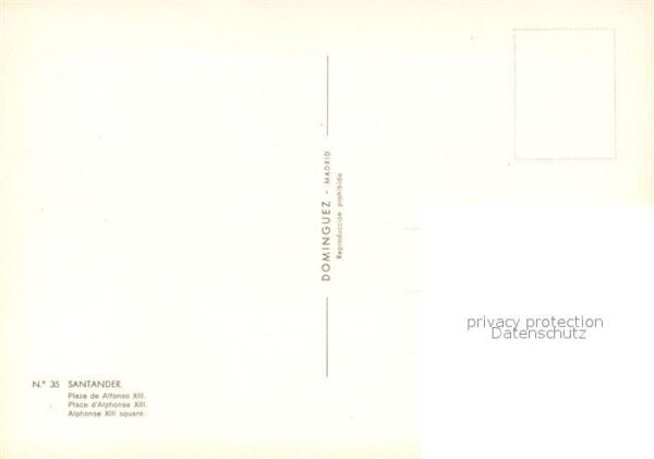Santander Plaza de Alfonso XIII – Bild 2