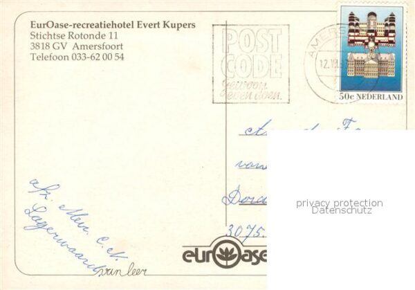 Amersfoort EurOase recreatiehotel Evert Kupers Rez – Bild 2