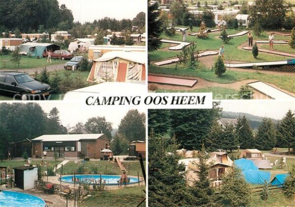 Amel Belgien Camping Oos Heem Swimming Pool Minigolf