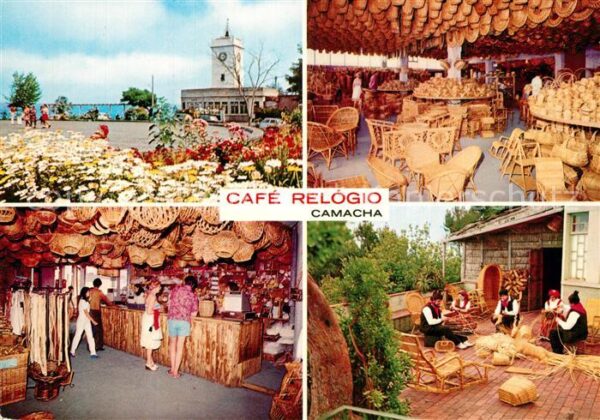 Camacha Cafe Relógio Korbflechter