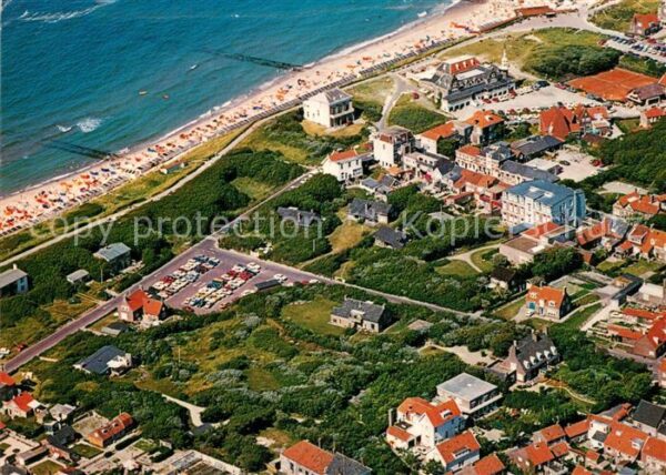 Domburg Zeebad luchtopname