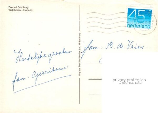 Domburg Zeebad luchtopname – Bild 2