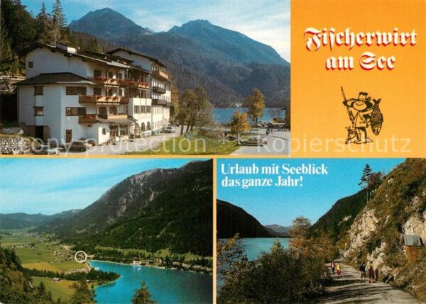 Achenkirch Fischerwirt am See Alpenpanorama