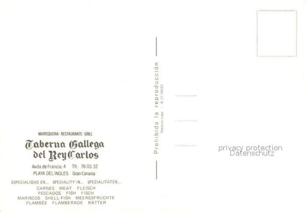 Playa del Ingles Taberna Gallega del Rey Carlos – Bild 2