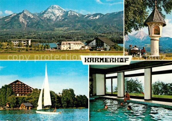 Egg Faakersee Hotel Karnerhof Hallenbad Panorama Faak
