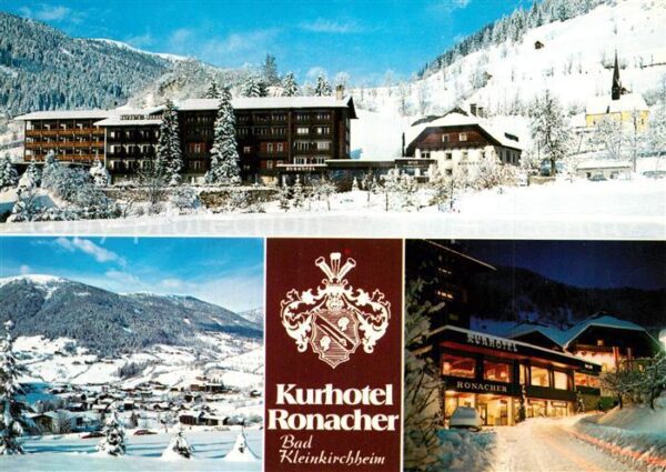 Bad Kleinkirchheim Kaernten Kurhotel Ronacher Winterpanorama Alpen