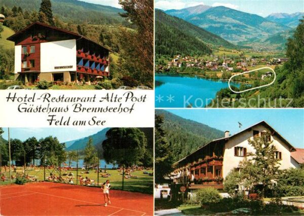 Feld See Hotel Restaurant Alte Post Tennis Bades