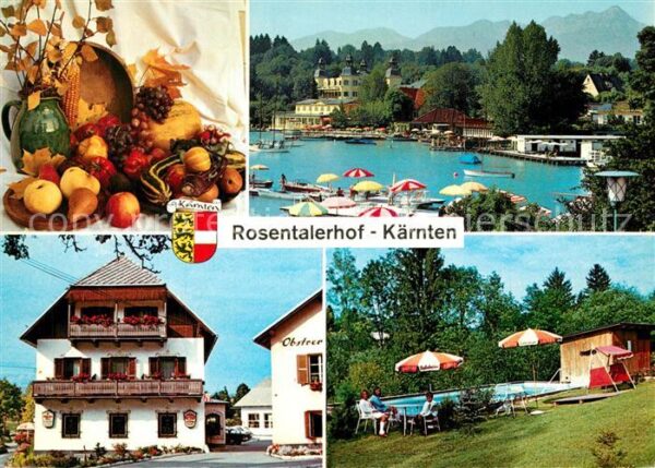 Muehlbach Rosental Pension Rosentalerhof Swimming Pool Wör