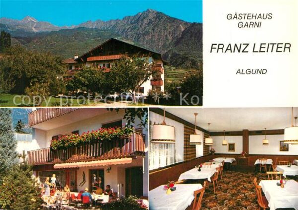 Algund Merano Gästehaus Pension Leiter