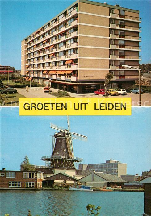 Leiden De Parelvissers Molen De Heesterboom
