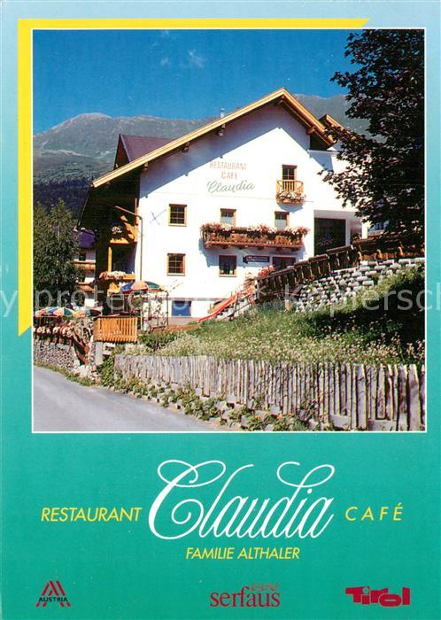 Serfaus Tirol Restaurant Cafe Claudia