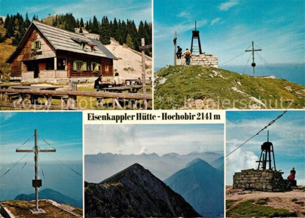 Eisenkappel-Vellach Eisenkappler Hütte Hochobir Gipfelkreuz